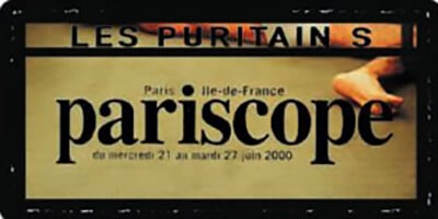 Press | "The Puritans" by David Noir | Pariscope | Provocative, violent, pornographic