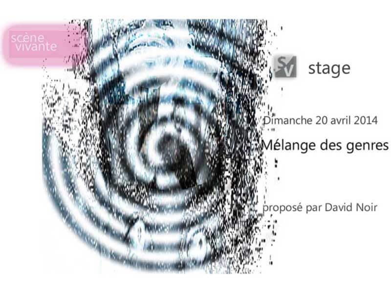 舞台上的 "生活"（Scène Vivante）｜"混合流派"（Mélange des genres）｜视觉©大卫-诺伊尔（David Noir）。