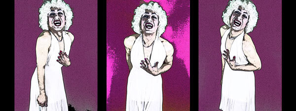 Marilyn triptyque © David Noir 2014