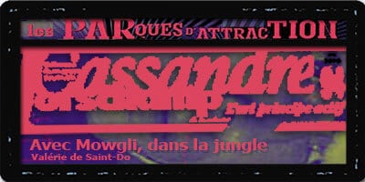 Cassandre | V. de Saint-Do | With Mowgli, in the Jungle。