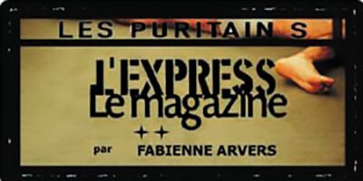 Press | "Les Puritains" by David Noir | L'Express le magazine | Un net parfum de fleurs du mal