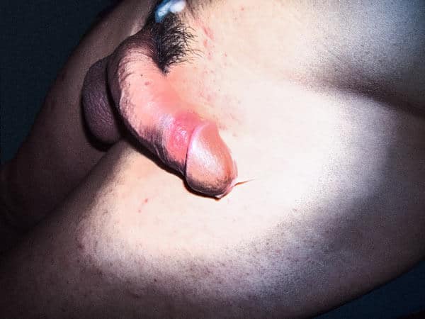 Mon art sexuel | Après une éjaculation | 2 | Autoportrait © David Noir