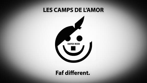 Autoportrait en forme de ruine | Apple führer © David Noir | "Les Camps de l'Amor"